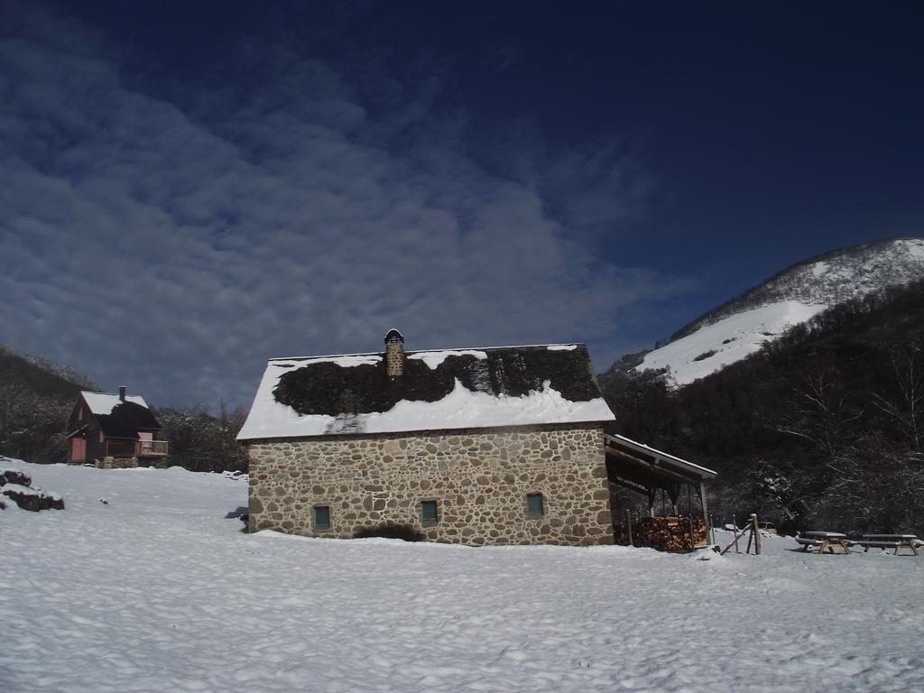 Les Chalets De La Foret D'Issaux Osse-en-Aspe Номер фото